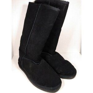 Alpine Design Maggie Women's Size 10 Black Suede Insulated Lined Boots